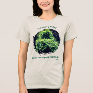 Camiseta Beleza Na Natureza Citas Inspiradoras De Vinhas