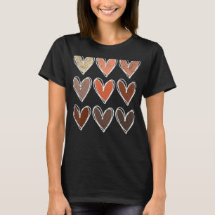 Camiseta Beleza Não Tem Pele Tone Negro História Melanina A