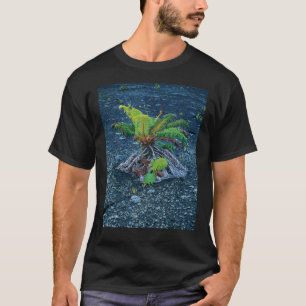 Camiseta Beleza natural 'Lava fern' havaiana