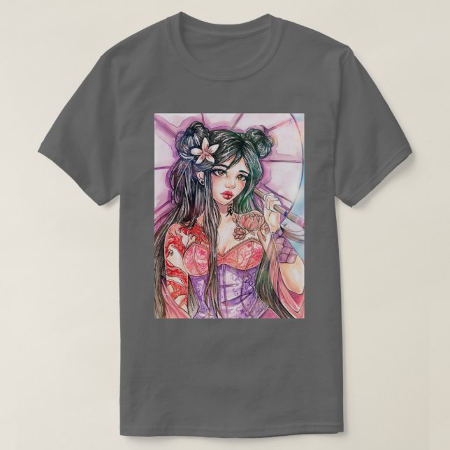 Camiseta Beleza Oriental (Frente do Design)