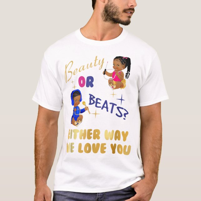 Camiseta Beleza ou Batida De Qualquer Forma Que Amo Você Re (Frente)