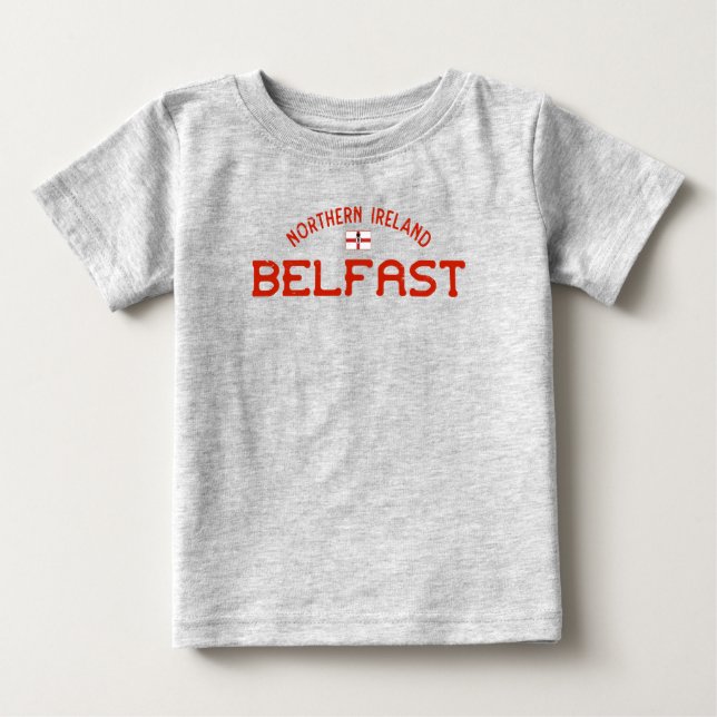 Camiseta Belfast Norte Irlanda Faixa Ulster (Frente)