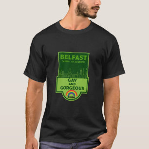 Camiseta Belfast Orgulho gay - Brighton Ireland LGBT -