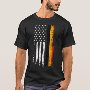 Camiseta Belga American Flag T Shirt - Pride Belgium USA