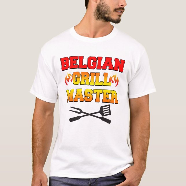 Camiseta Belga Grill Master (Frente)