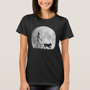 Camiseta Belga Malinoi Halloween Skeleen Juventude