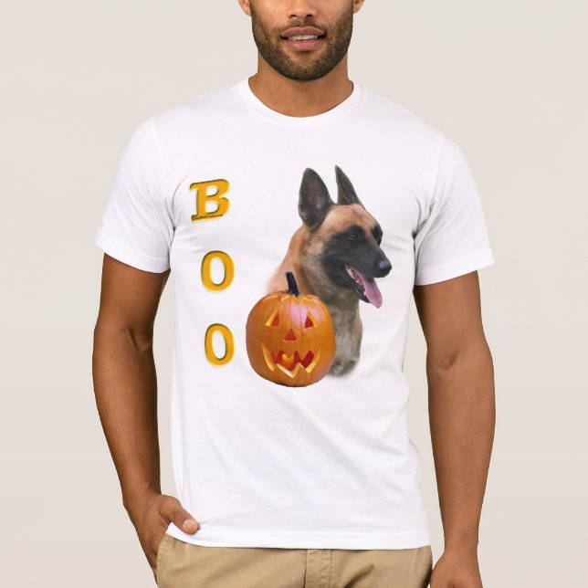 Camiseta Belga Malinois Boo (Frente)