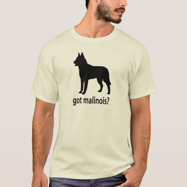 Camiseta Belga obtido Malinois (Frente)