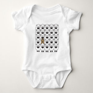 Camiseta Belga Tervuren nos carneiros