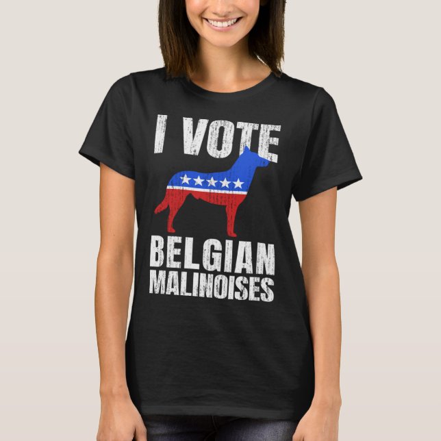 Camiseta Belgian Malinois  1 (Frente)