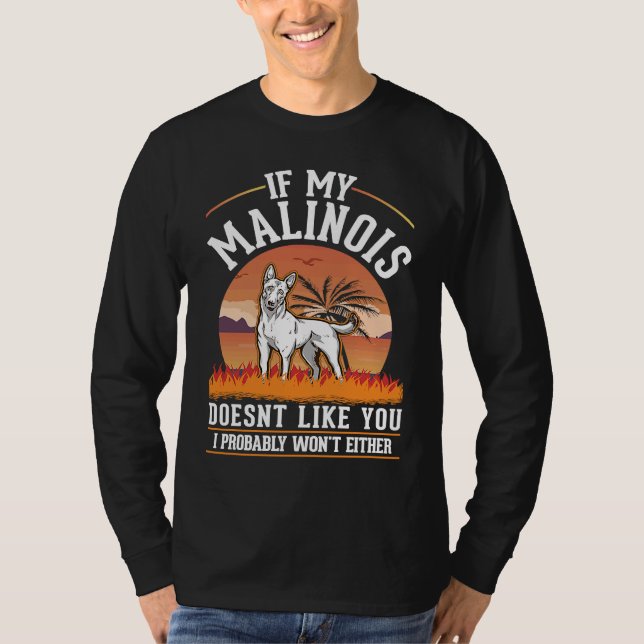 Camiseta Belgian Malinois Belgian Shepherd Malinois  1 (Frente)