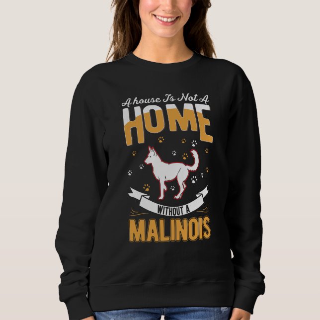 Camiseta Belgian Malinois Home Meleche Herder Malinois (Frente)