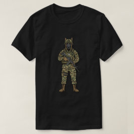 Camiseta Belgian Malinois Soldier
