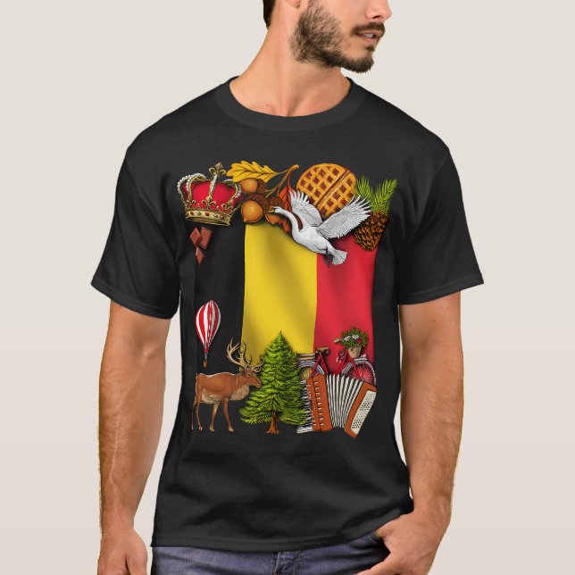 Camiseta Bélgica (Frente)