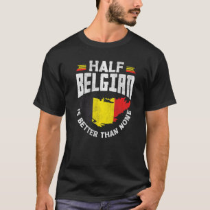 Camiseta Bélgica Bandeira Belga Meia Belga É Melhor Que N