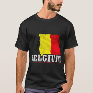 Camiseta Bélgica Bandeira da Bélgica