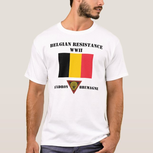 Camiseta Bélgica Escadron Brumagne (Frente)
