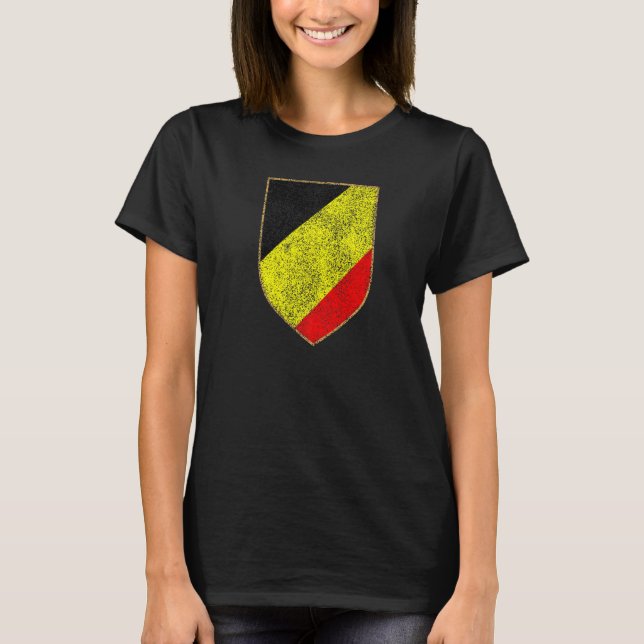 Camiseta Bélgica Vintage (Frente)
