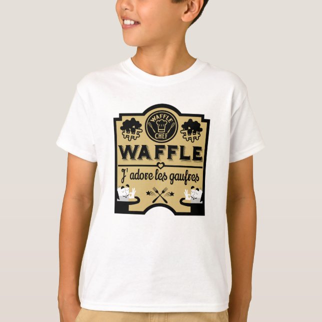 Camiseta Bélgica Waffles (Frente)