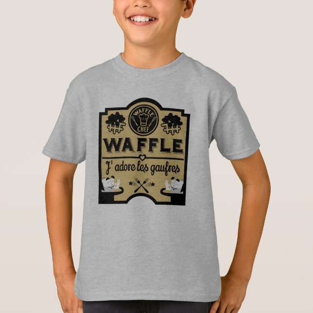 Camiseta Bélgica Waffles (Frente)