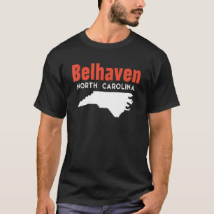 Camiseta Belhaven North Carolina Usa State America Travel