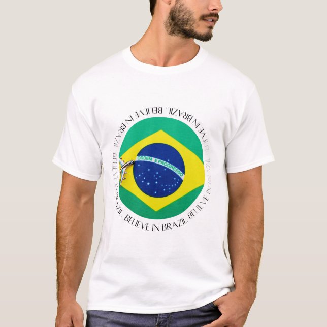 Camiseta Believe in Brazil (Frente)