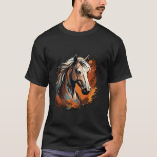 Camiseta belíssima ilustração de cavalo Crea de Ideia Selva