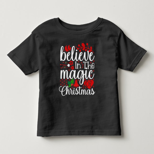 Camiseta Belive no Mágico do Natal-84604 (Frente)