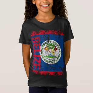 Camiseta BELIZE Flag Vintage - BELIZE
