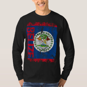 Camiseta BELIZE Flag Vintage - BELIZE