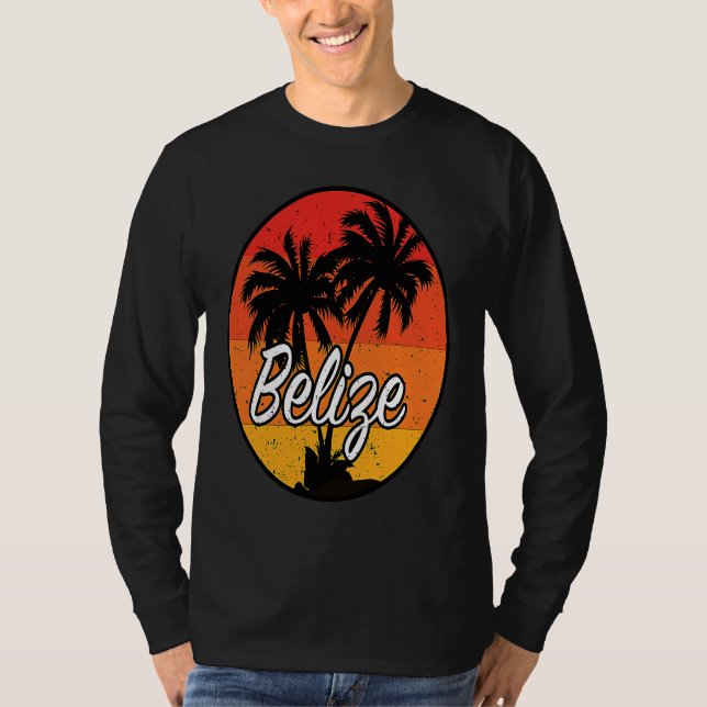 Camiseta Belize Vacation Travel Souvenir (Frente)
