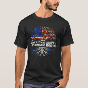 Camiseta Belizian Roots America Belize Tree