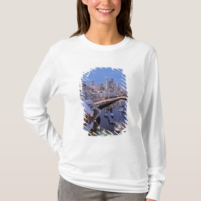 Camiseta Bell Harbor em Seattle, Washington. (Frente)