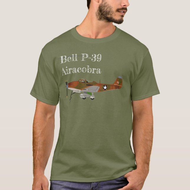 Camiseta Bell P-39 Airacobra (Frente)
