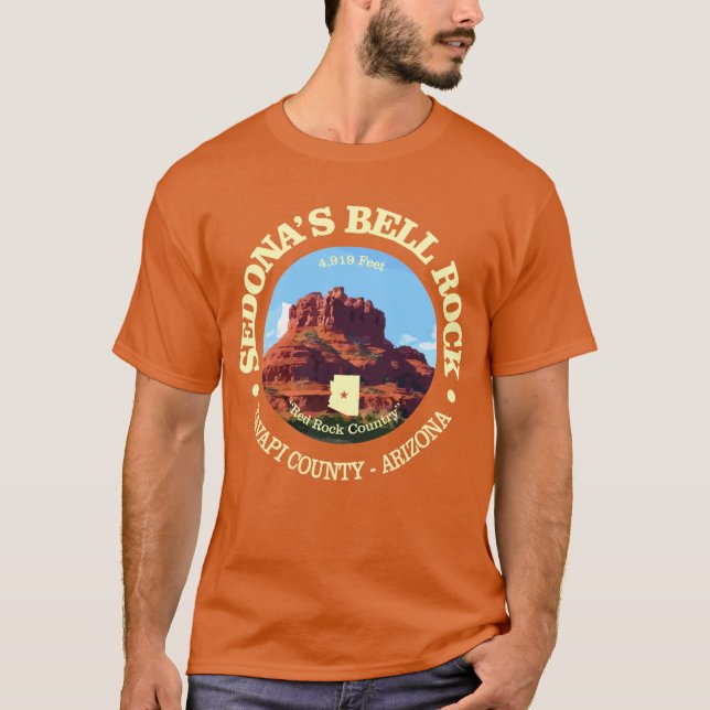 Camiseta Bell Rock Sedona (rd) (Frente)