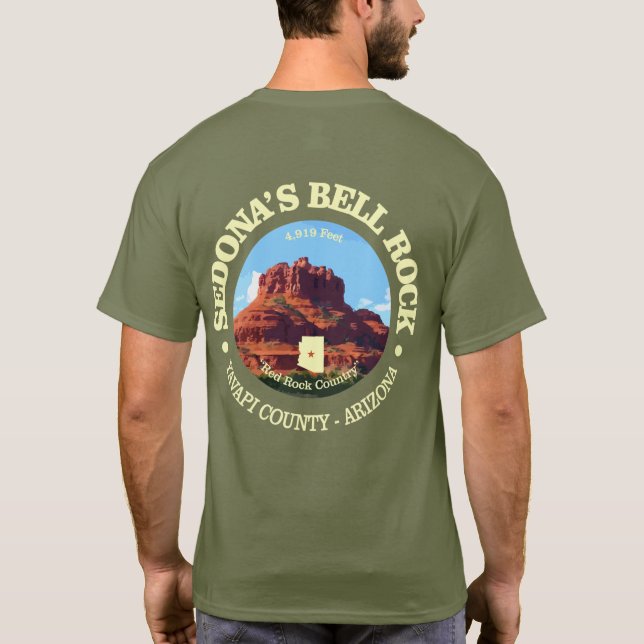 Camiseta Bell Rock Sedona (rd) (Verso)