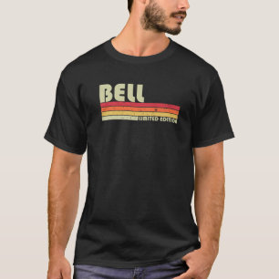 Camiseta BELL Surname Funny Retro Vintage 80s 90s Aniversár