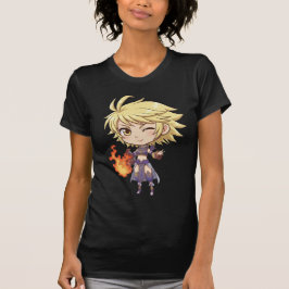 Camiseta Bella+Canvas Anunciante Chibi [F]