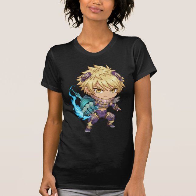 Camiseta Bella+Canvas Anunciante Chibi [M] (Frente)