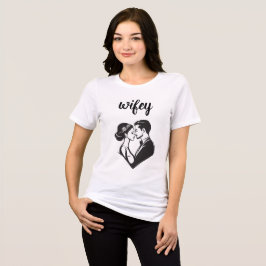 Camiseta Bella+Canvas Blusa Tri-blend Feminina