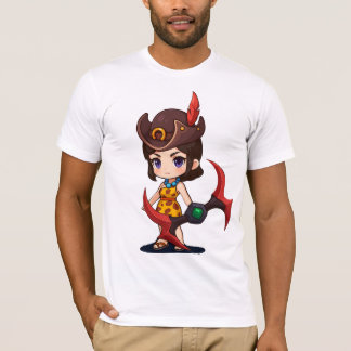 Camiseta Bella+Canvas Caçadora com Arco Rubro