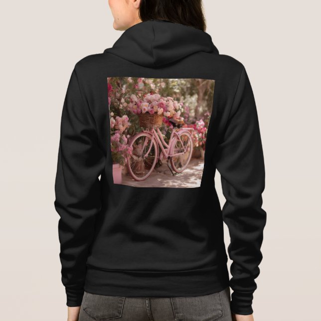 Camiseta Bella+Canvas Capuz Com Zíper (Verso)