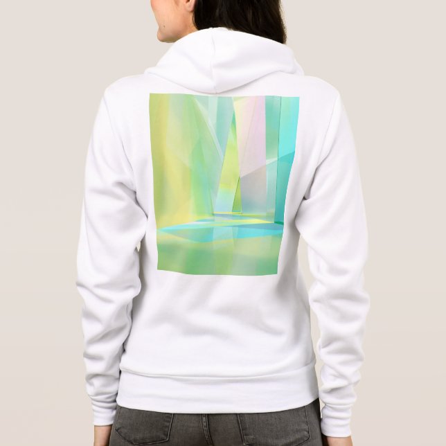 Camiseta Bella+Canvas Capuz Com Zíper Completo (Verso)