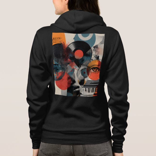 Camiseta Bella+Canvas Capuz com Ziper Inteiro (Verso)