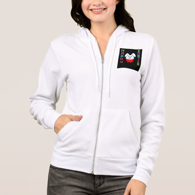 Camiseta Bella-Canvas-Cheio-Zip-Hoodie (Frente)
