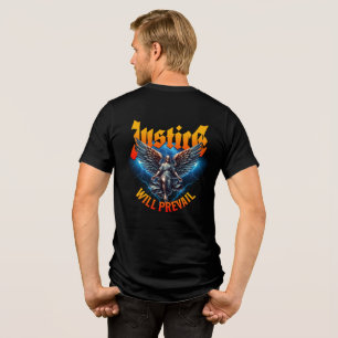 Camiseta Bella+Canvas de três blendas