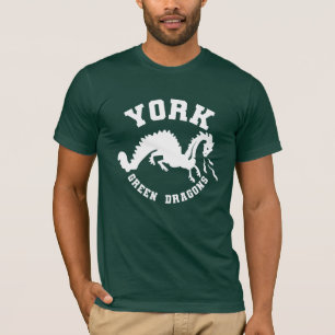 Camiseta Bella+Canvas dos Verdes de York - Verde