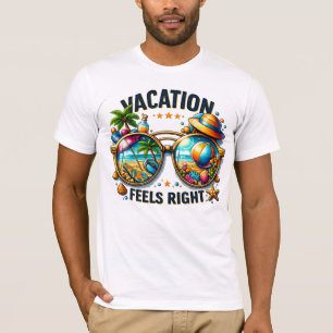 Camiseta Bella Canvas EUA Sente Férias