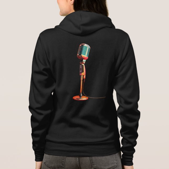 Camiseta Bella+Canvas Full-Zip Hoodie (Verso)