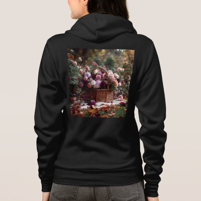 Camiseta Bella+Canvas Full-Zip Hoodie (Verso)